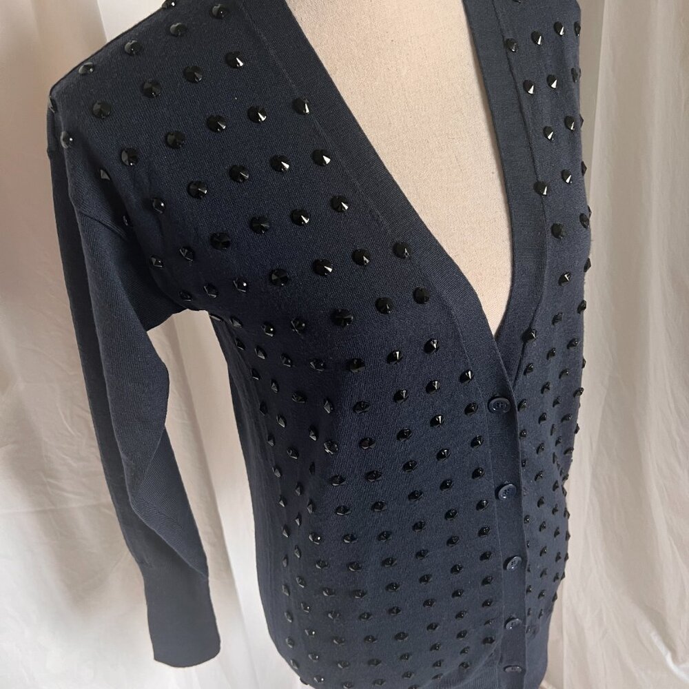 J Crew embellished cardigan